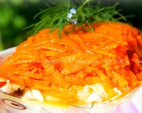 Рыба под морковью и луком