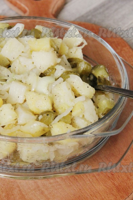 Немецкий Картофельный Салат Классический Рецепт С Фото