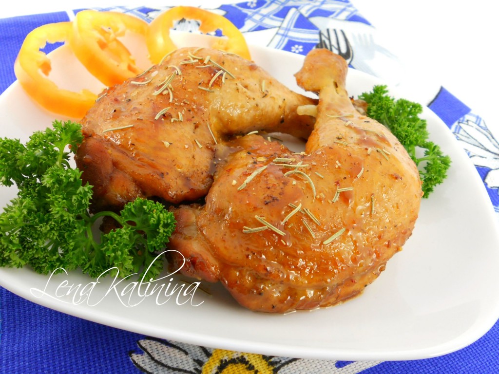 Курица в соевом соусе с медом и чесноком – Рецепт