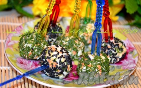 Сырные шарики на праздничный стол рецепты с фото