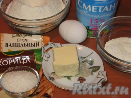 Ингредиенты для приготовления печенья "Земелах"
