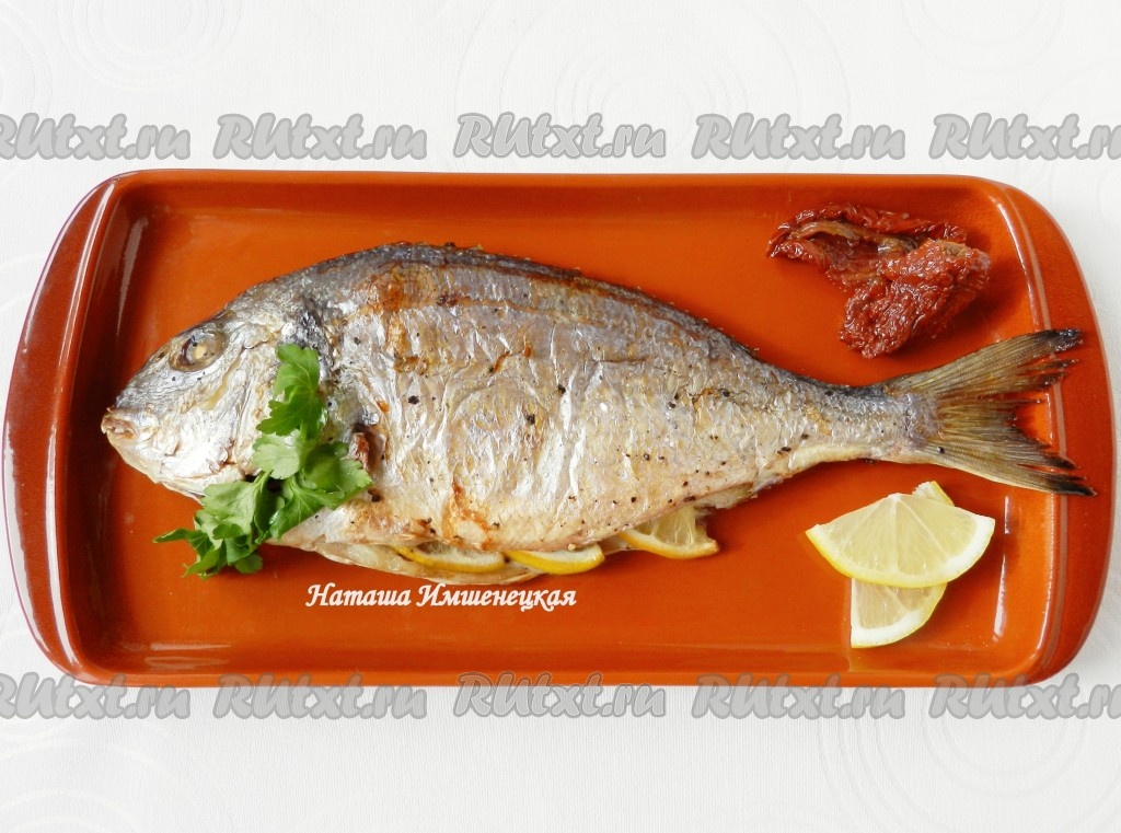 Рыба с лимоном - рецепт от шеф-повара Сергея Батукова