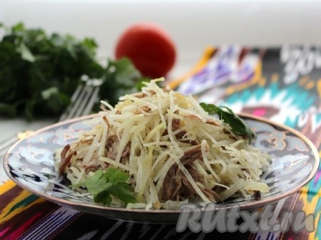 Рецепт салата "Ташкент"