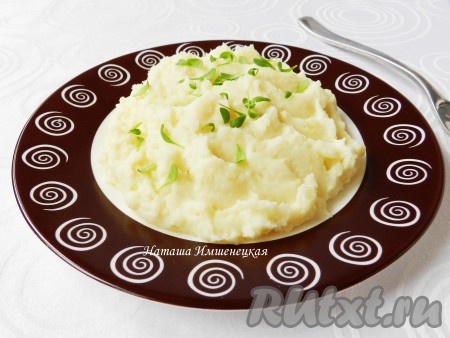 Картофельное пюре с сельдереем