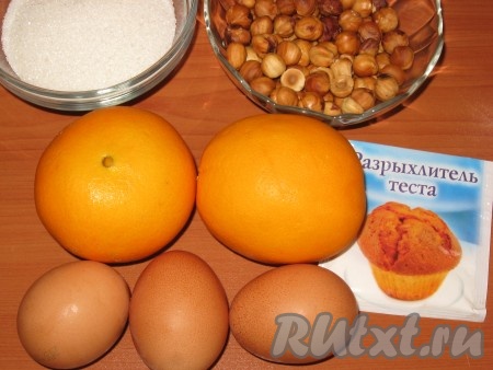 Ингредиенты для приготовления пирожных "Одуванчики"