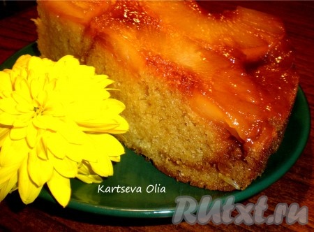 Медово-ананасовый пирог «Солнышки»