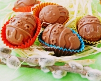 Шоколадные конфеты с орехами
