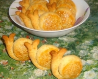 Сырно-кунжутное печенье "Улитки"