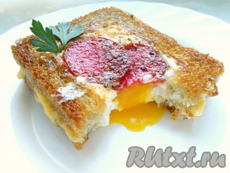 Тик Ток сэндвич с колбасой и сыром на сковороде и бутерброды с жареным яйцом и сыром на сковороде