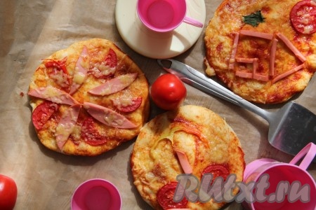 Рецепт детской пиццы в домашних условиях в духовке
