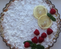 Песочный пирог с лимонной начинкой