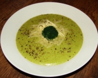 Крем-суп из брокколи с сыром