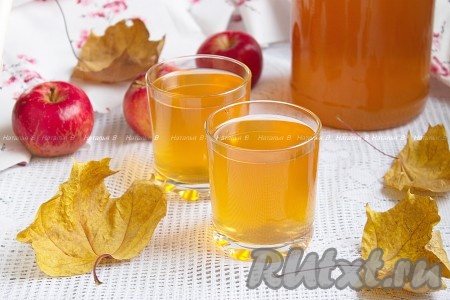 Яблочный сок-сироп на зиму