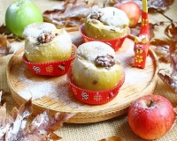 Десерт "Яблоки в снегу"
