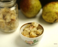 Рецепт грушевого варенья с маком и кардамоном