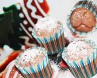 Рецепт шоколадных кексов в формочках