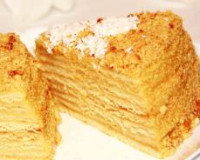 Рецепт торта "Медовик" с заварным кремом