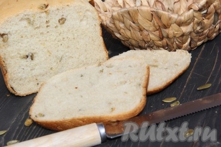 Хлеб на простокваше в хлебопечке