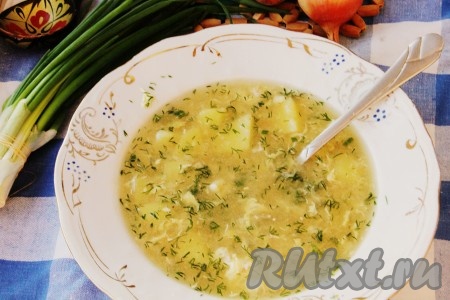 Рецепт супа "Затируха"