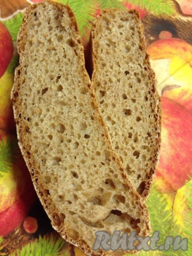 Бездрожжевой хлеб из цельной спельтовой муки и простокваши
