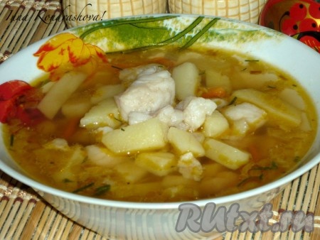 Суп из пангасиуса, приготовленный по этому рецепту, получается очень вкусным.
