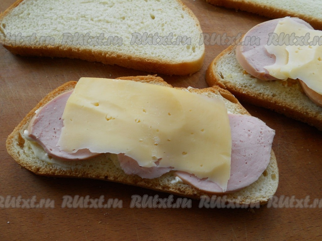 Бутерброд С Сыром Фото