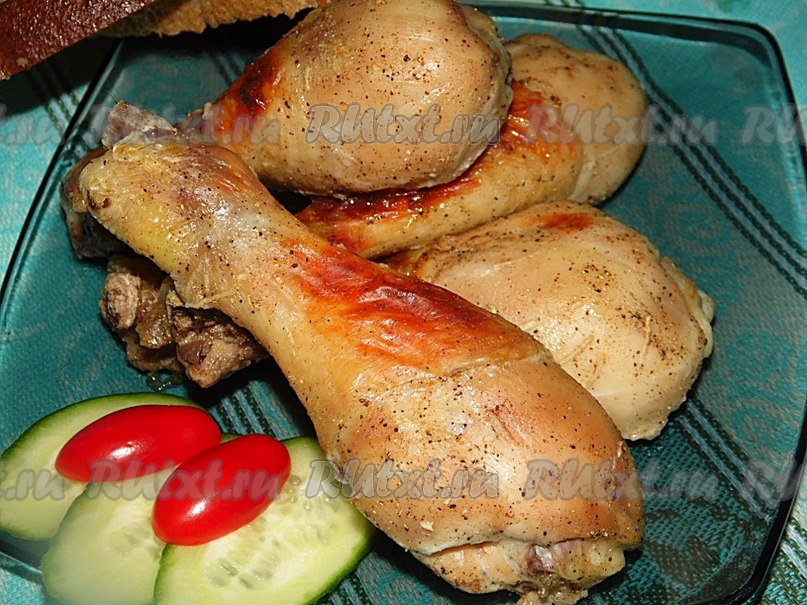 Куриные ножки в духовке с корочкой рецепт с фото пошагово в