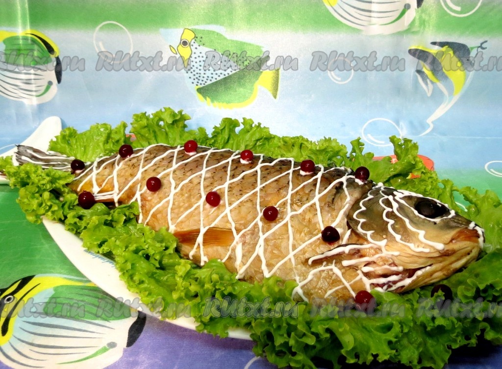 Фаршированная Рыба Рецепт С Фото Пошагово