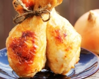 Курица, маринованная в луке