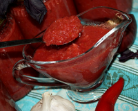 Кетчуп из слив и помидоров на зиму 