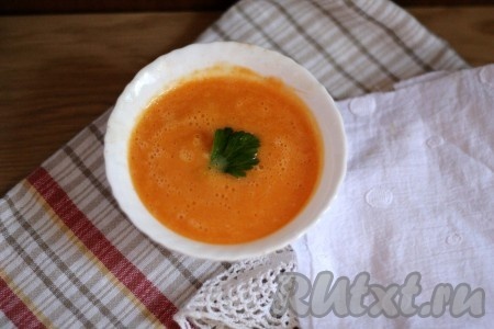 Рецепт крем-супа из тыквы