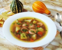 Рецепт супа из зелёной чечевицы