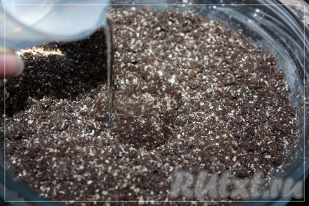 В полученную горячую массу добавить муку, смешанную с какао, и замесить тесто. Если тесто получится слишком густым, можно добавить воду, доведя тесто до нужной консистенции.
