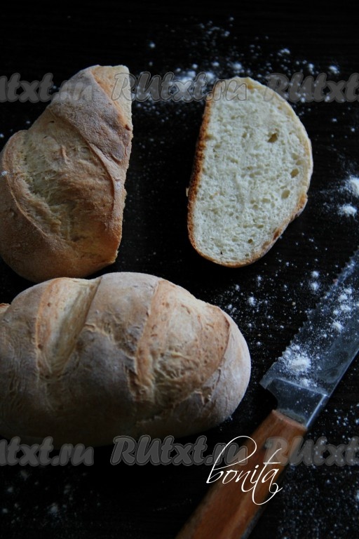 Домашний хрустящий хлеб