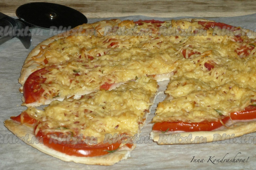 Пошаговый рецепт пиццы с шампиньонами